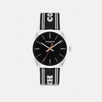Baxter Watch, 39 Mm Black Black