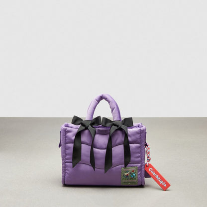 Coach Set Of Bows In 100% Recycled Polyester Black