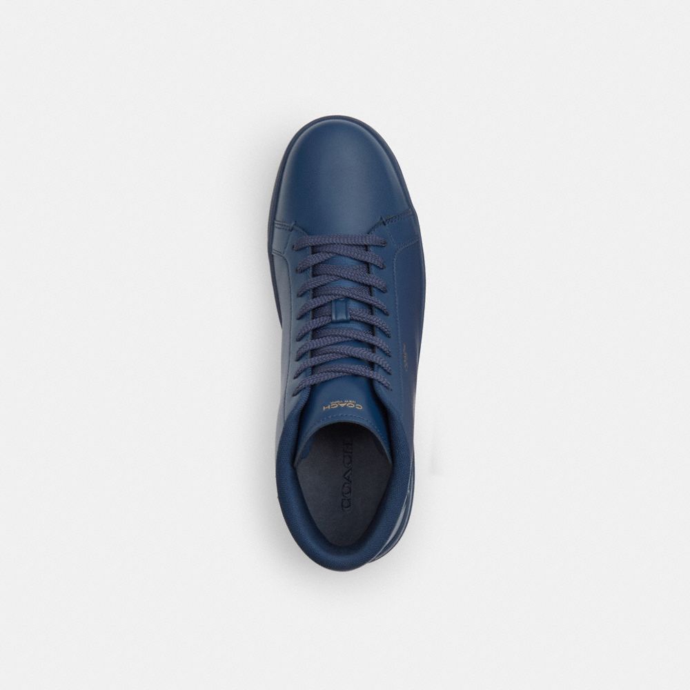 Coach High Line High Top Sneaker Deep Blue