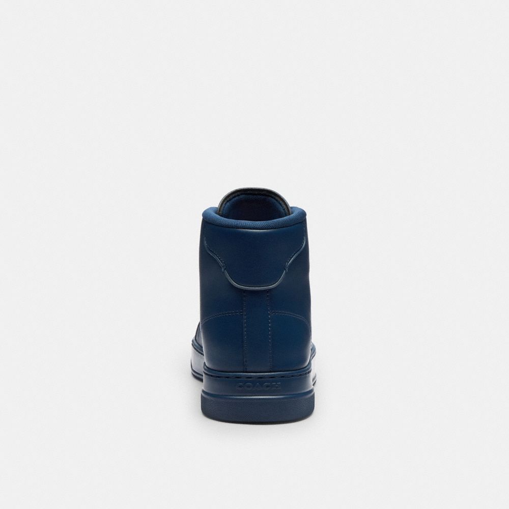 Coach High Line High Top Sneaker Deep Blue