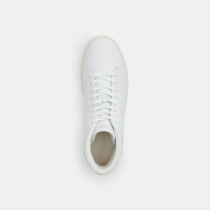 Men's Coach High Line High Top Sneaker Optic White