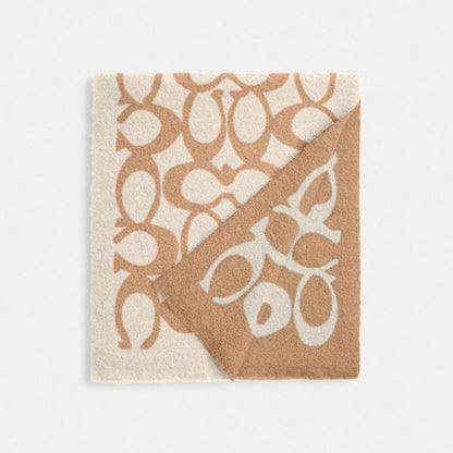 Signature Woven Muffler Chalk Chalk