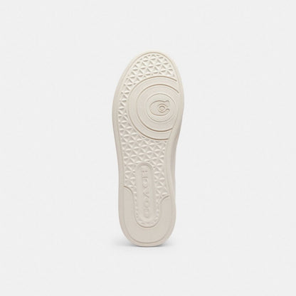 Coach High Line Sneaker Chalk Brown Khaki