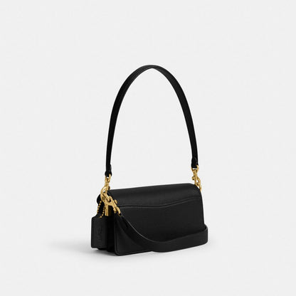 Coach Tabby Shoulder Bag 20 Brass Black