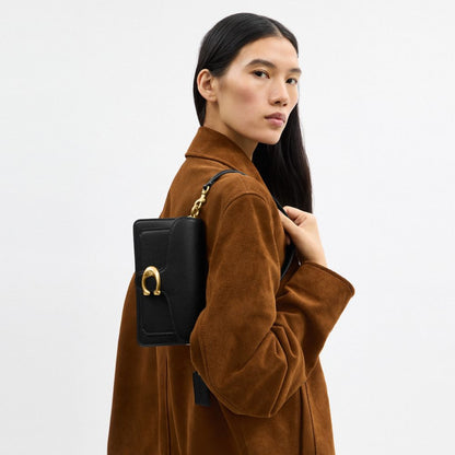 Coach Tabby Shoulder Bag 20 Brass Black