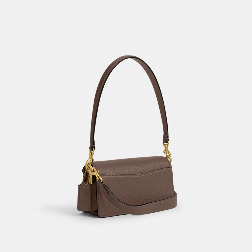 Coach Tabby Shoulder Bag 20 Brass Dark Stone