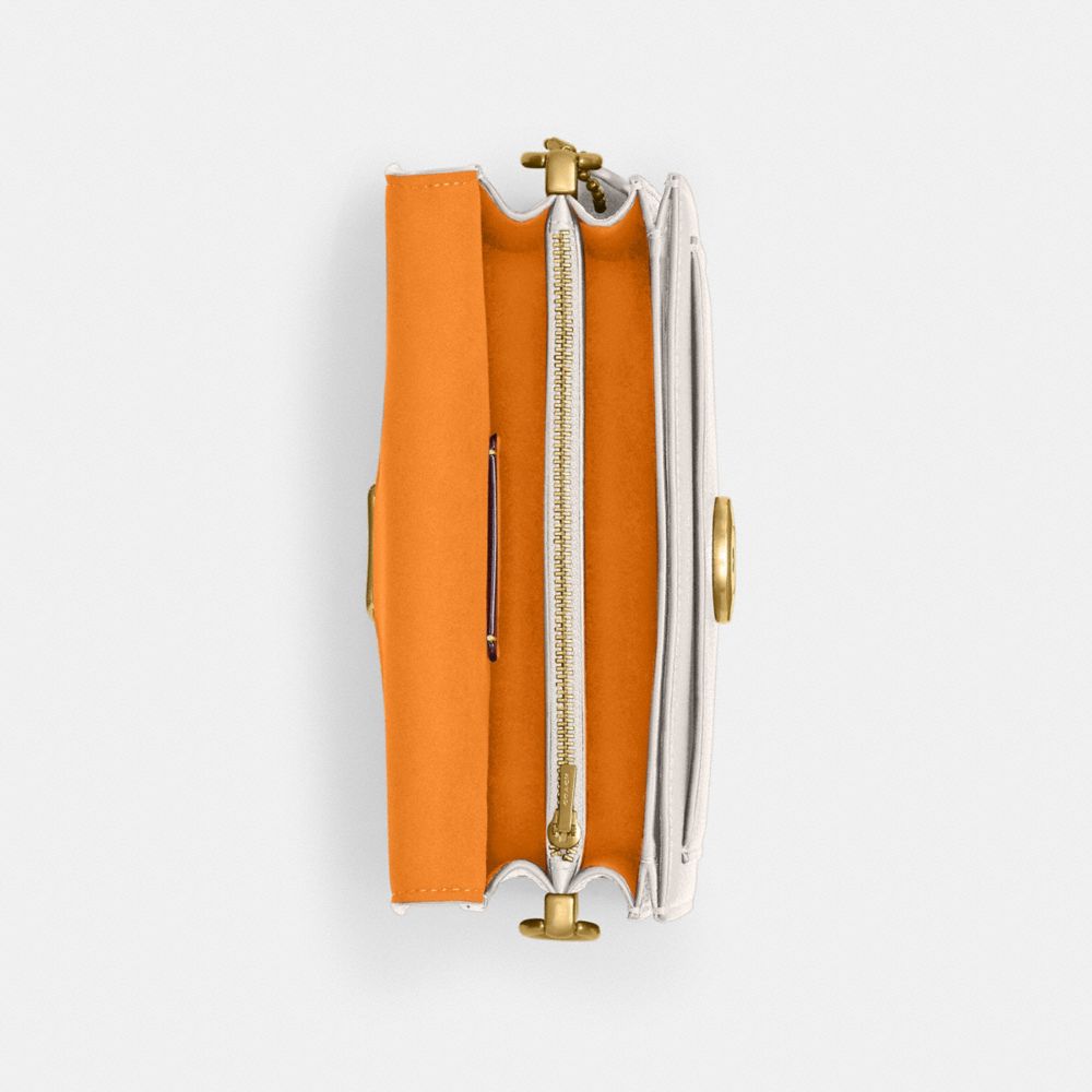 Coach Tabby Shoulder Bag 20 Brass Chalk