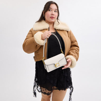 Coach Tabby Shoulder Bag 20 Brass Chalk