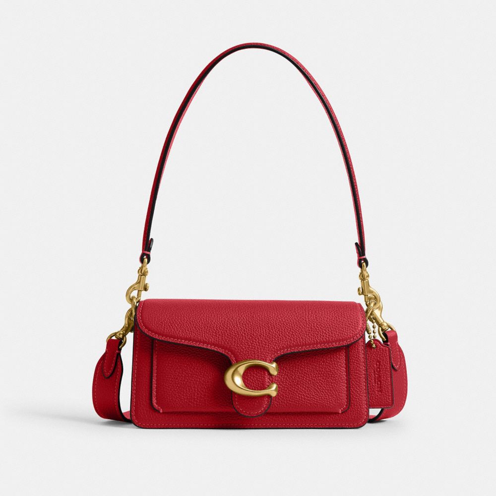 Coach Tabby Shoulder Bag 20 Brass/Poppy