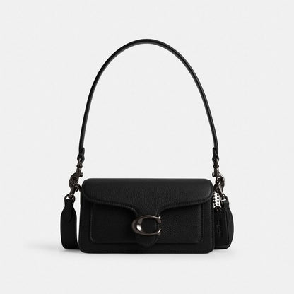 Coach Tabby Shoulder Bag 20 Pewter Black