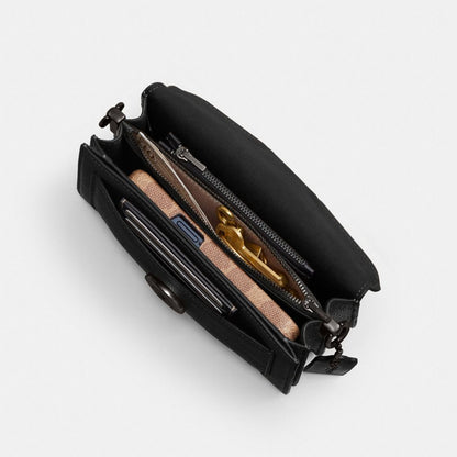 Coach Tabby Shoulder Bag 20 Pewter Black