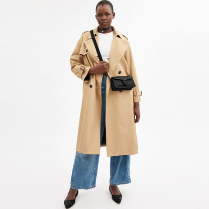 Coach Tabby Shoulder Bag 20 Pewter Black