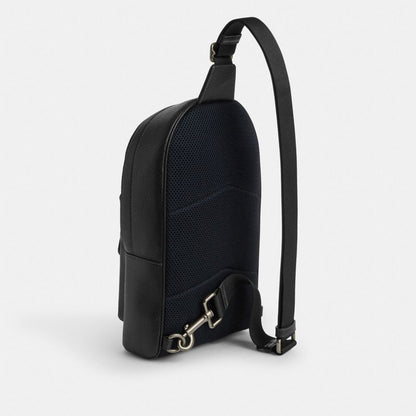 Coach West Pack Gunmetal Black