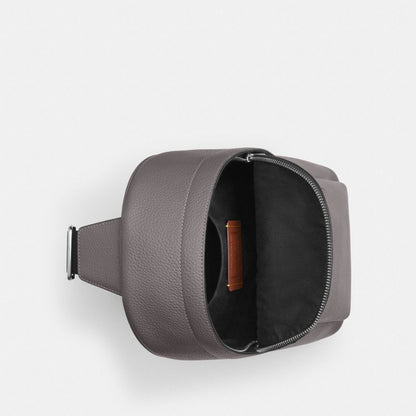 Coach West Pack Silver Graphite