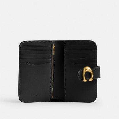 Coach Tabby Wallet Brass Black