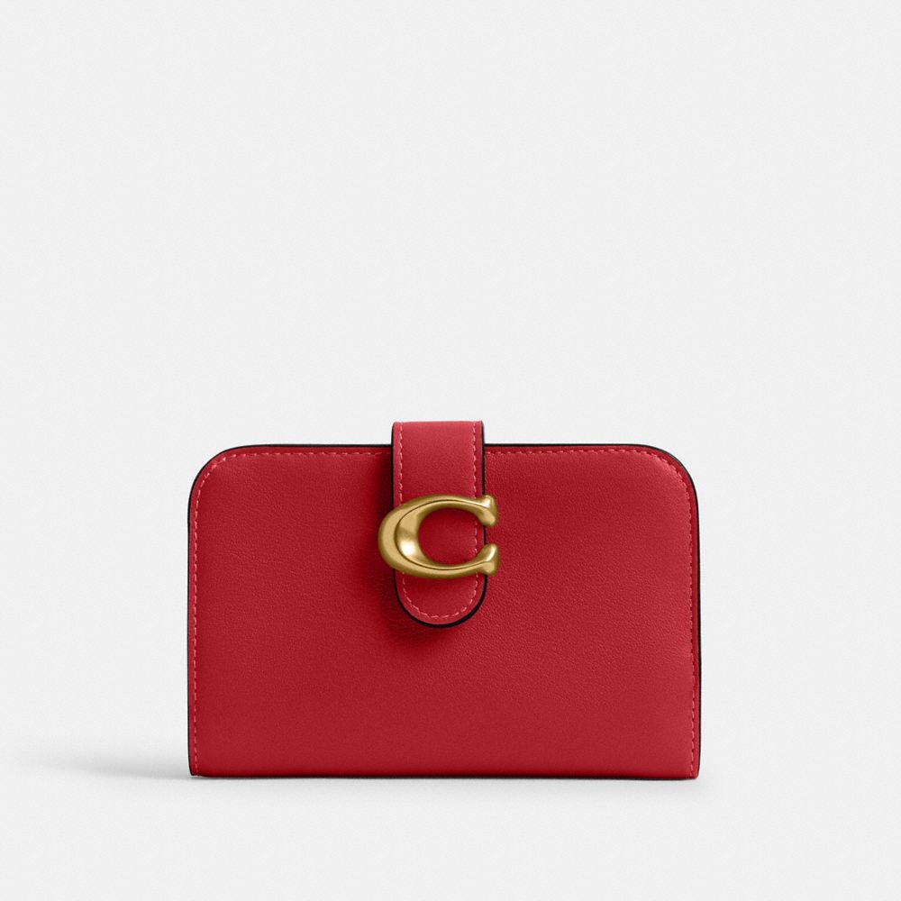 Coach Tabby Wallet Brass/Poppy