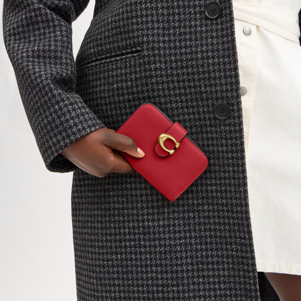 Coach Tabby Wallet Brass/Poppy