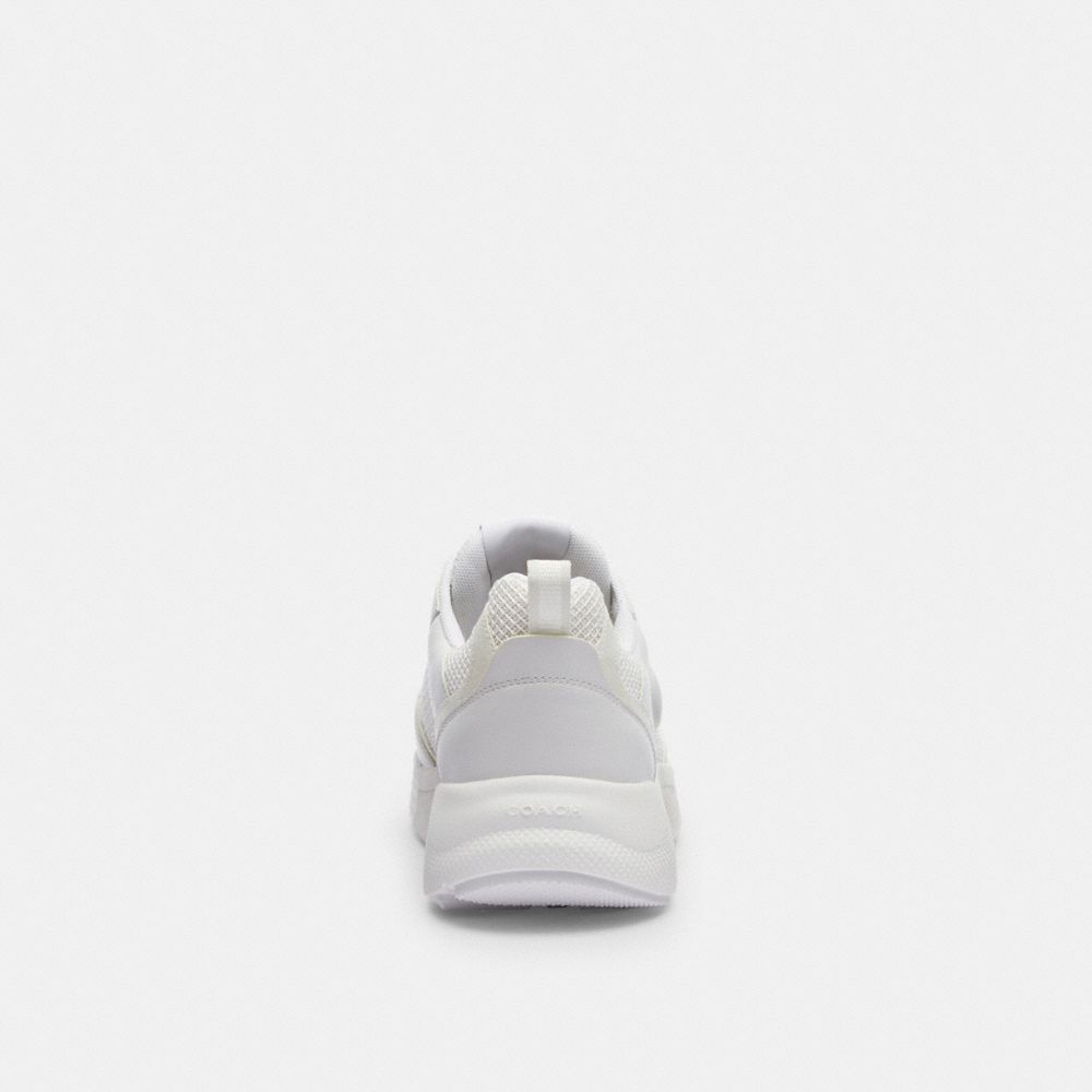 Coach Strider Sneaker In Signature Canvas Optic White