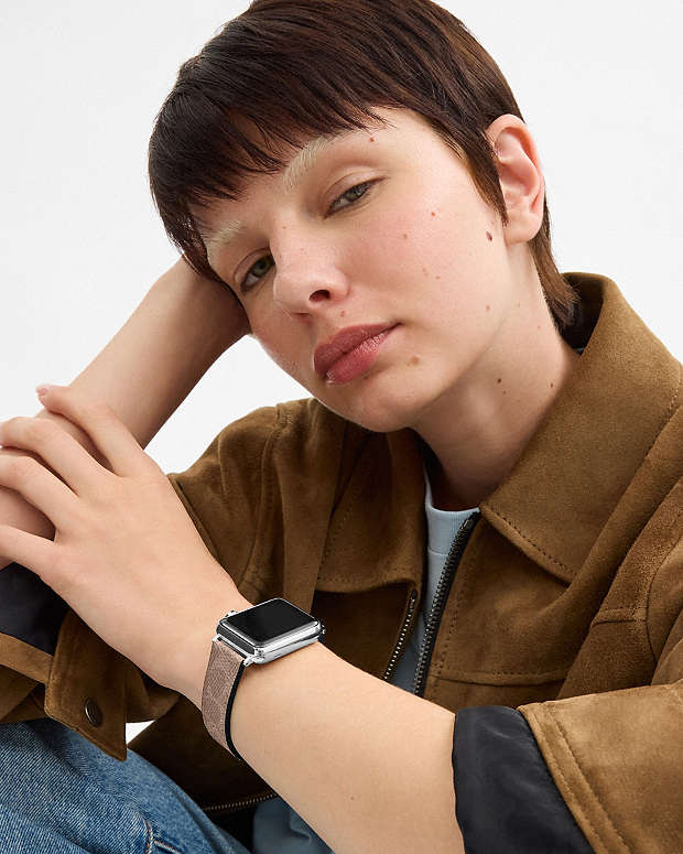 Apple Watch® Strap, 38 Mm, 40 Mm And 41 Mm Light Khaki Light Khaki