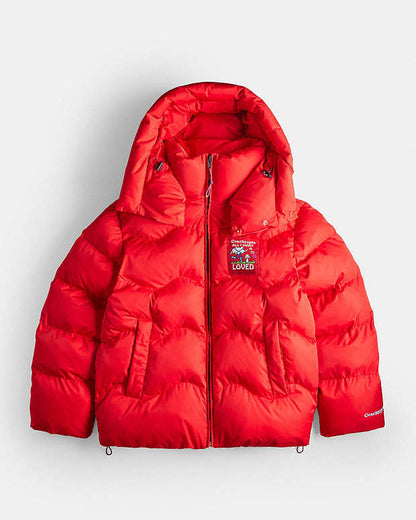 Coachtopia Loop Puffer Jacket Rosebud Red Rosebud Red