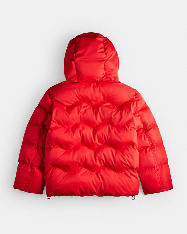 Coachtopia Loop Puffer Jacket Rosebud Red Rosebud Red