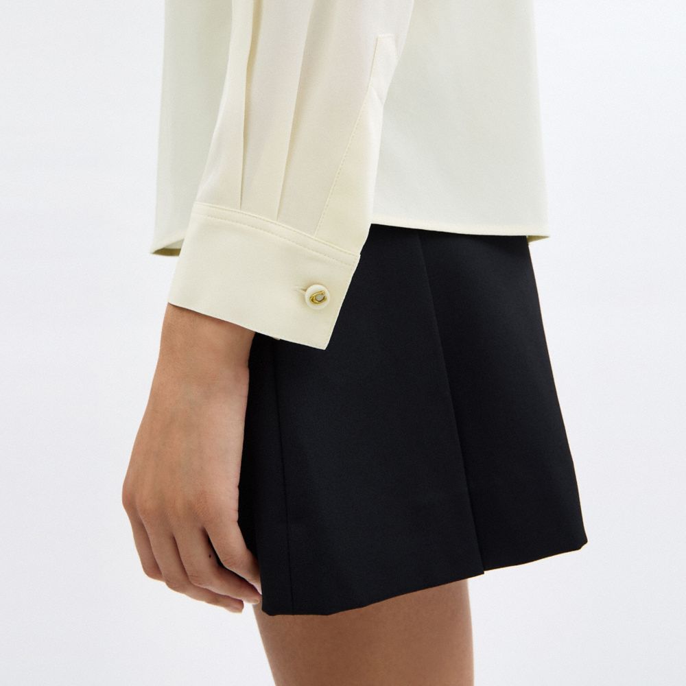 Coach Blouse Cream