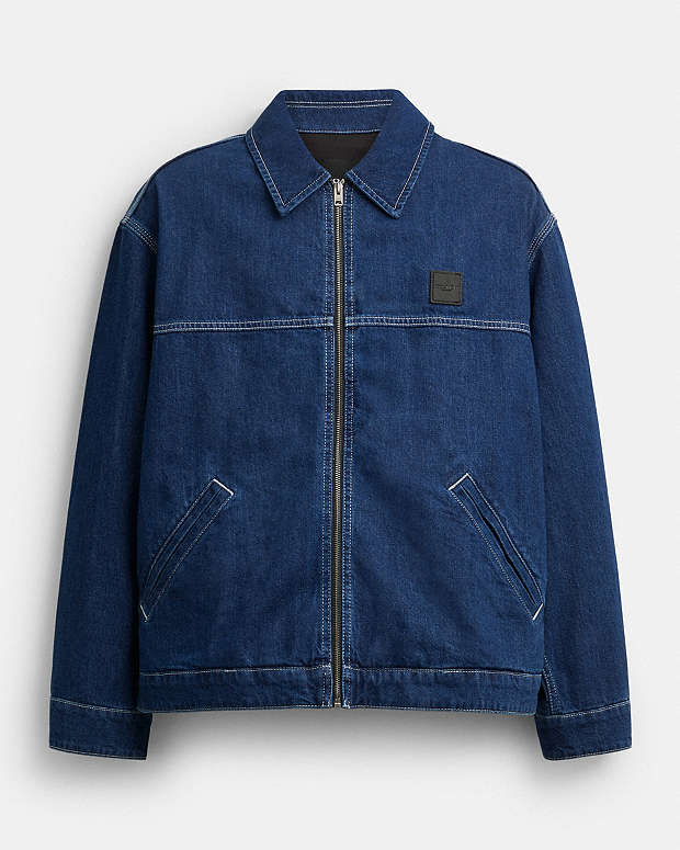 Denim Work Jacket Dark Wash Dark Wash