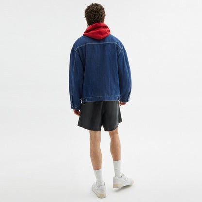 Coach Denim Work Jacket Dark Wash