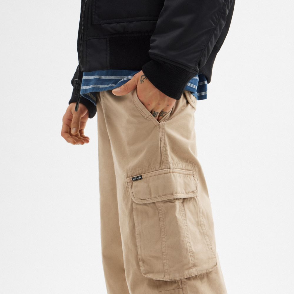 Coach Cargo Pants Khaki
