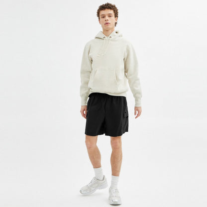 Coach Nylon Utility Short In Recycled Nylon Black