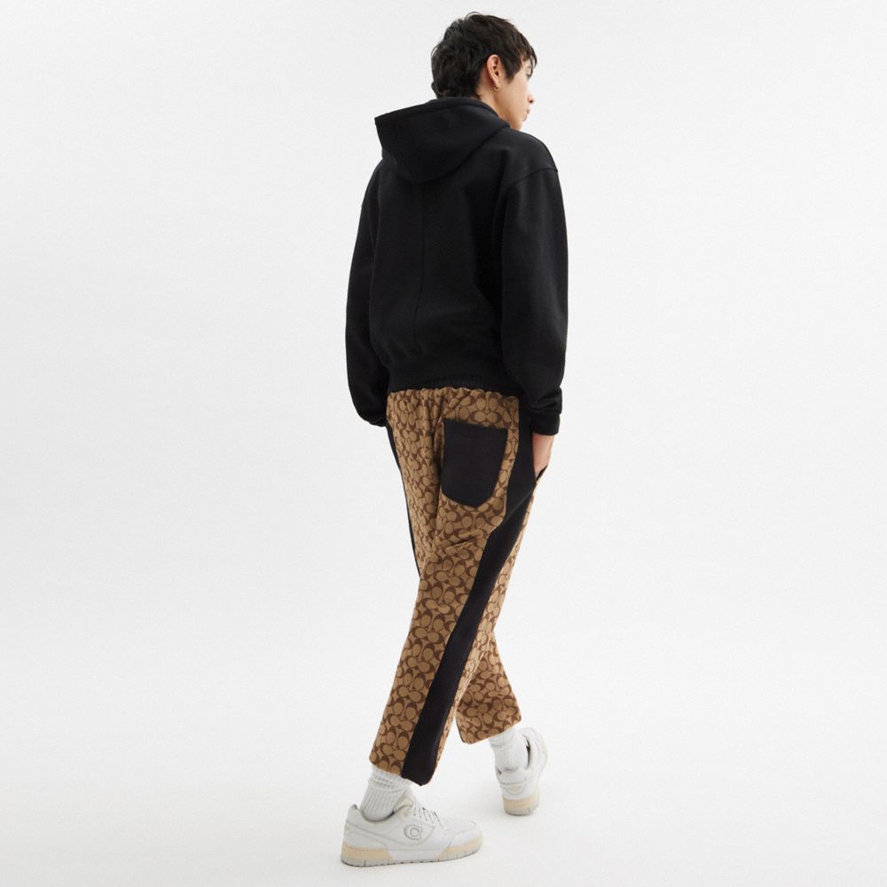 Coach Signature Sweatpants Khaki Signature