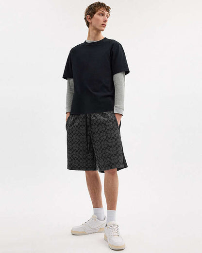 Signature Shorts Charcoal Signature Charcoal Signature