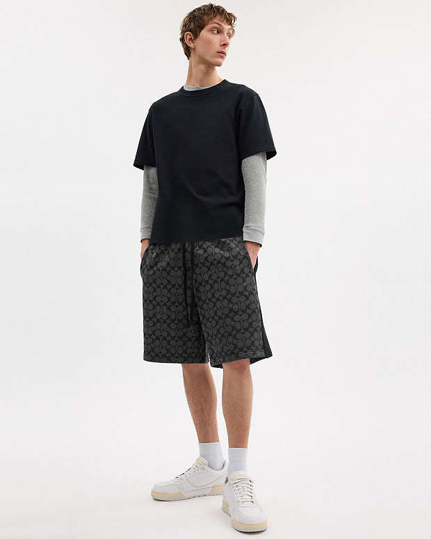 Signature Shorts Charcoal Signature Charcoal Signature