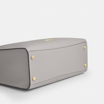 Coach Maggie Tote Bag Gold Dove Grey