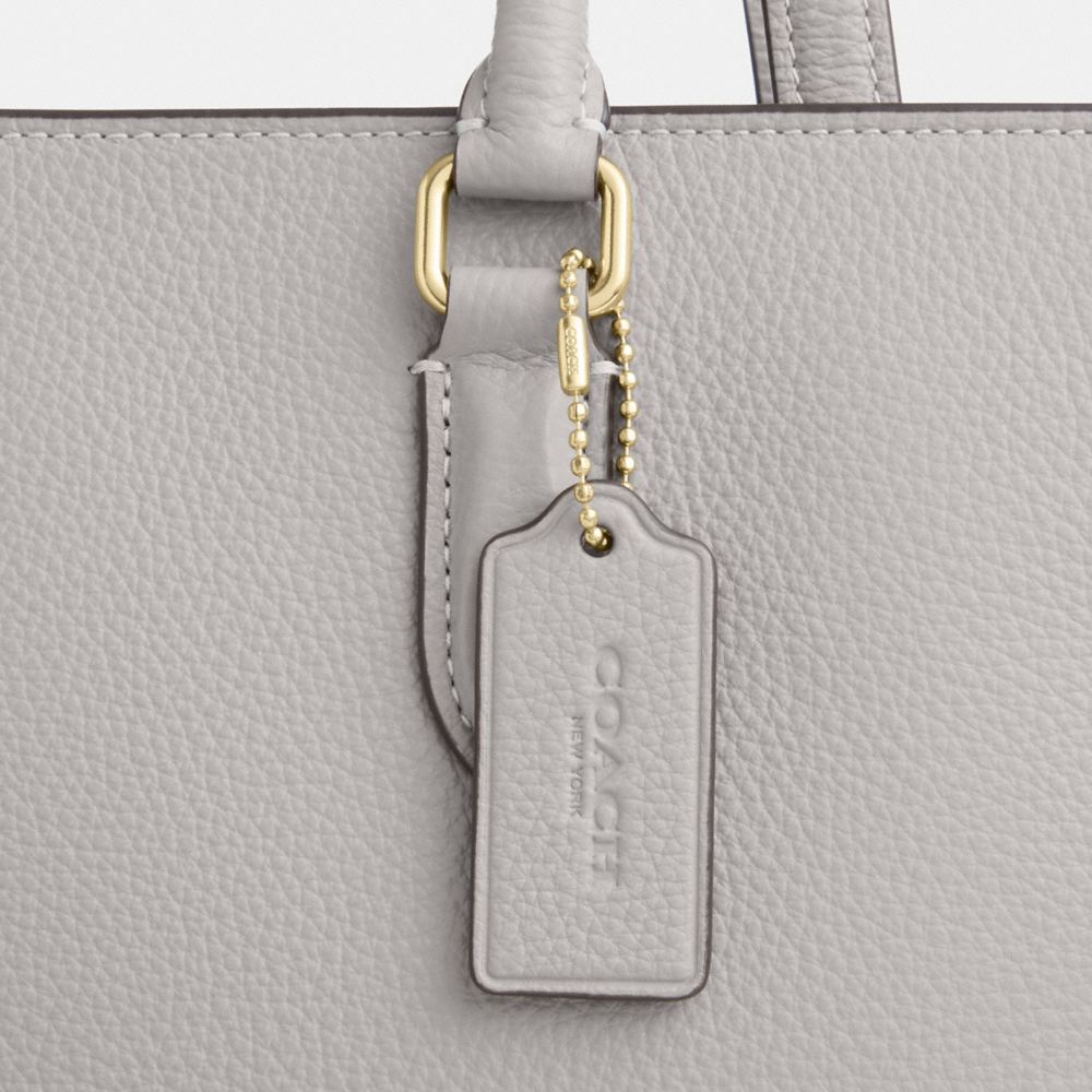 Coach Maggie Tote Bag Gold Dove Grey