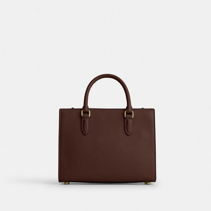 Coach Maggie Small Tote Bag Gold Maple