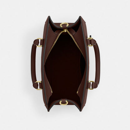 Coach Maggie Small Tote Bag Gold Maple