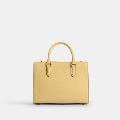 Coach Maggie Small Tote Bag Gold Vanilla