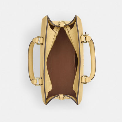 Coach Maggie Small Tote Bag Gold Vanilla