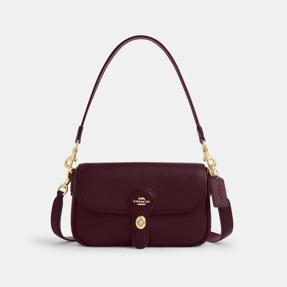 Coach Hadley Shoulder Bag Gold