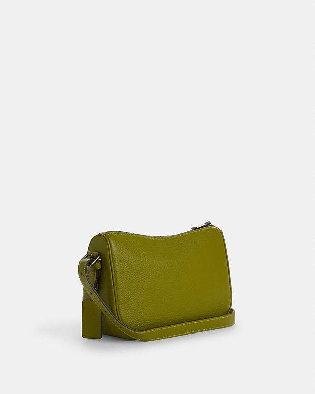 Kailey Shoulder Bag Pebbled Leather-Qb-Bright Olive Pebbled Leather-Qb-Bright Olive