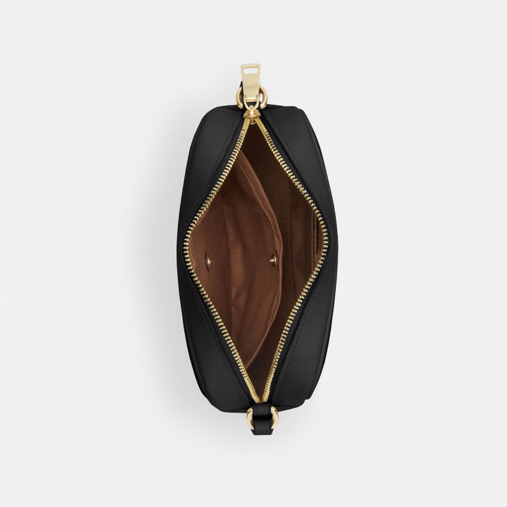 Mini Jamie Camera Bag In Signature Canvas Signature Canvas-Gold-Walnut-Black Signature Canvas-Gold-Walnut-Black