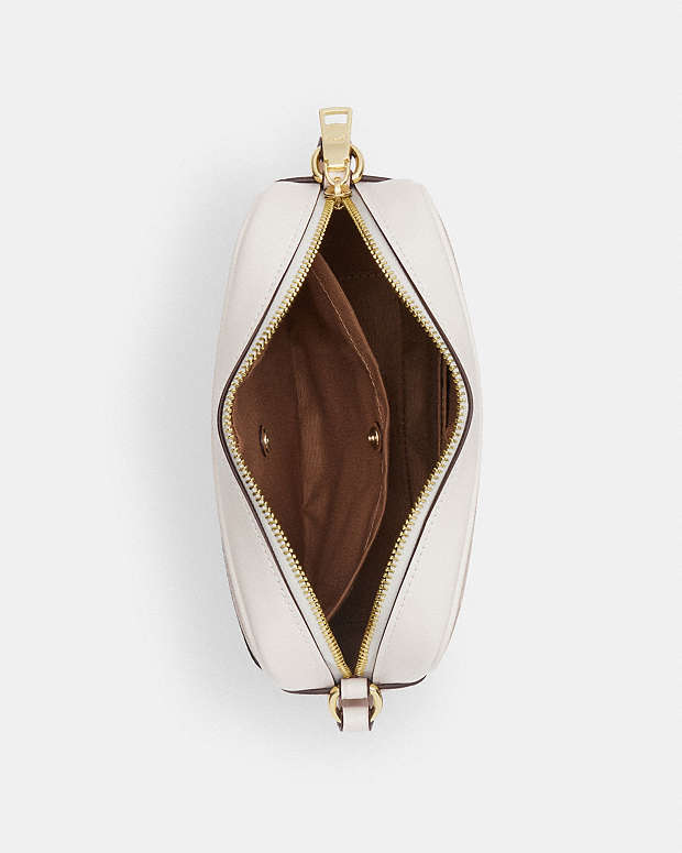 Mini Jamie Camera Bag In Signature Canvas Signature Canvas-Gold-Sand-Chalk Signature Canvas-Gold-Sand-Chalk