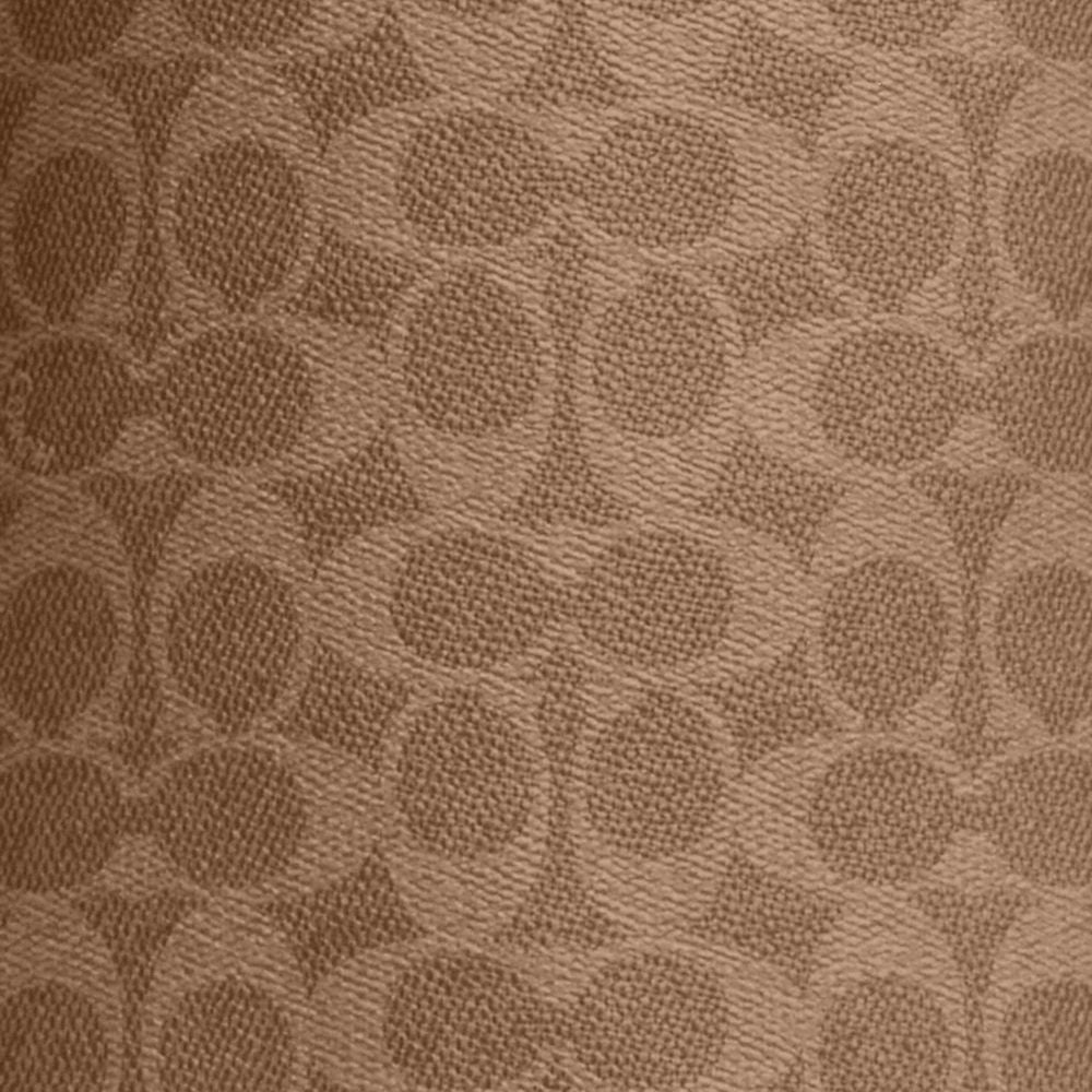 Coach Dominic Sling Pack In Signature Canvas Gunmetal Tan Black