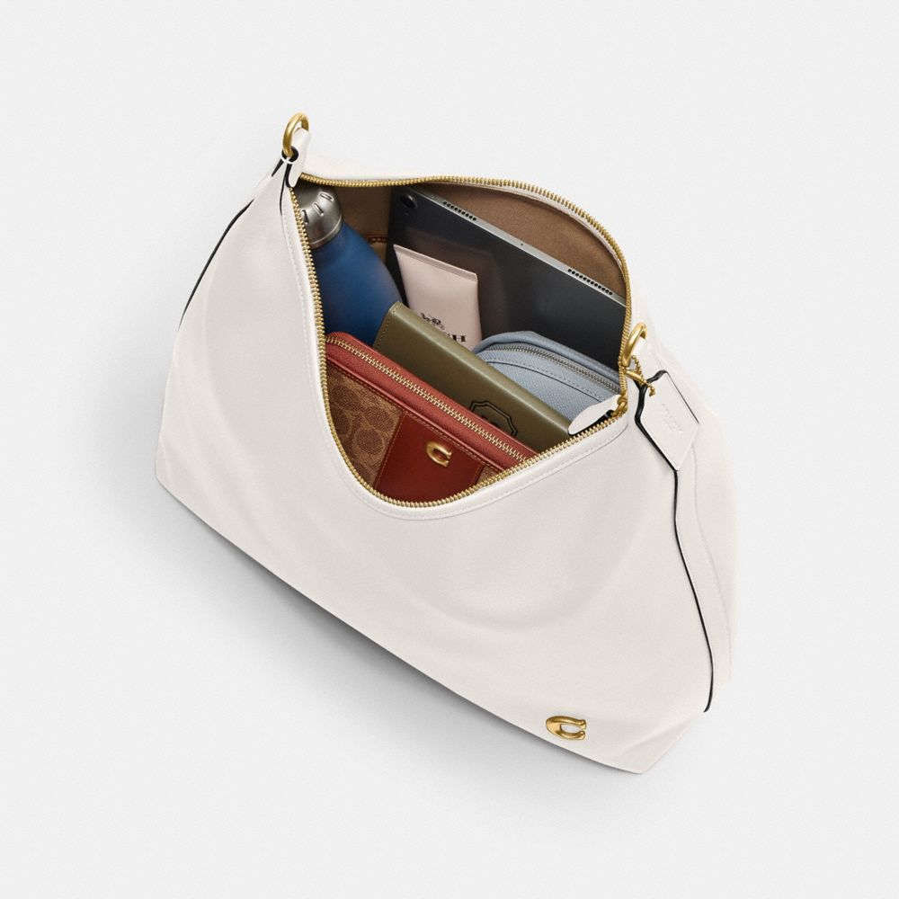 Coach Juliet Shoulder Bag 38 Brass Chalk