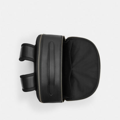 Coach Ethan Backpack In Signature Canvas Gunmetal Charcoal Black