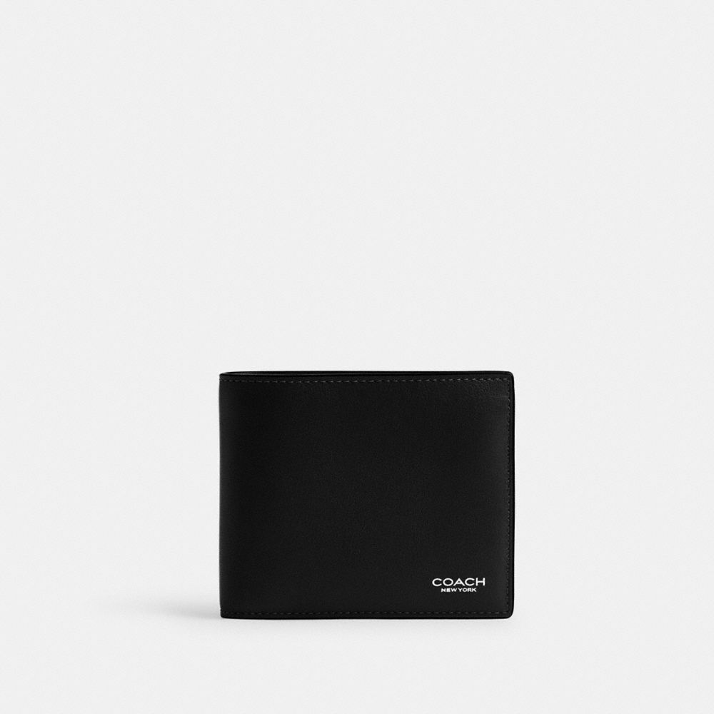 Coach 3 In 1 Wallet Black