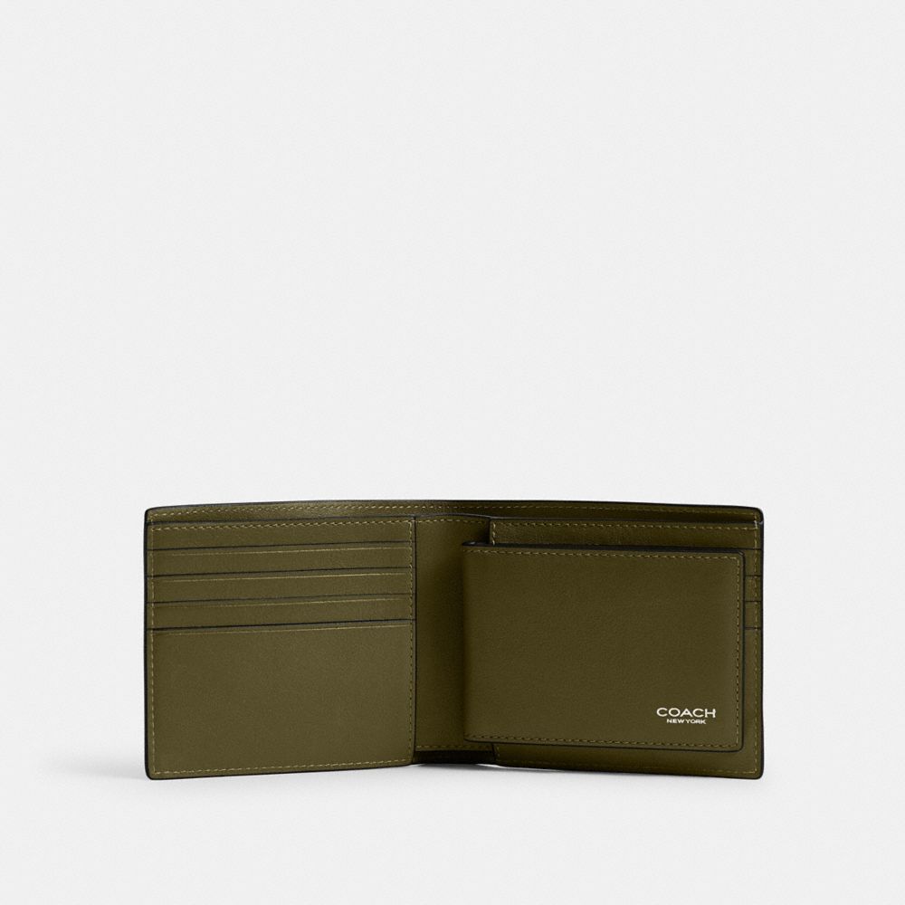 Coach 3 In 1 Wallet Olive