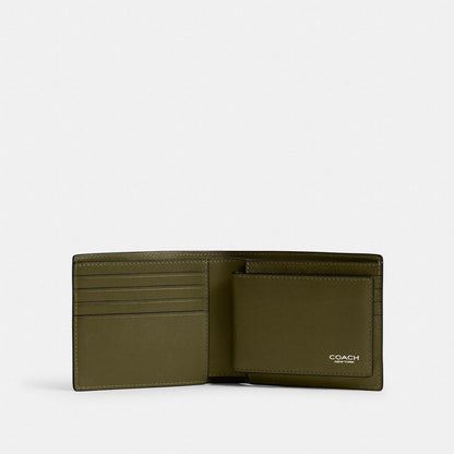 Coach 3 In 1 Wallet Olive