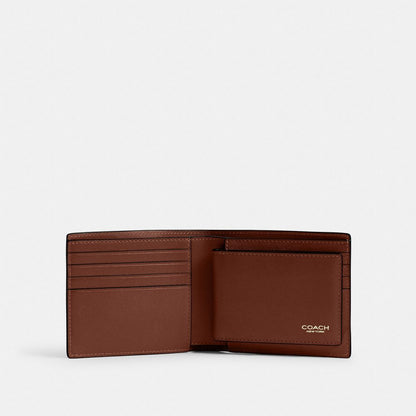 Coach 3 In 1 Wallet Redwood